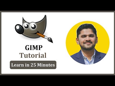 GIMP Tutorial for Beginners | Learn GIMP in 25 minutes | Amit Thinks | 2023