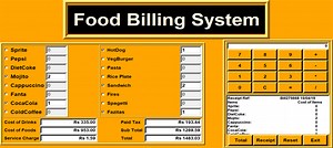 Food Billing System In PYTHON With Source Code - Source Code & Projects