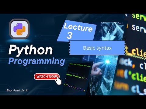 Python Basic Syntax Explained with Examples | Beginners Guide