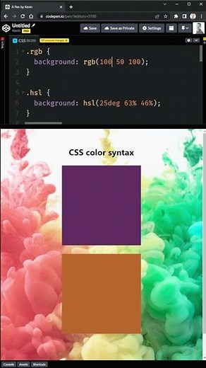Write less by using the new CSS color syntax