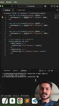 Promise.any() in JavaScript ⚡ JavaScript Parallel Promises #coding #javascript #programming
