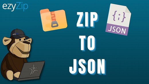 Convert ZIP to JSON Online (No Upload - 100% Private)