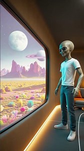 Want to look out this alien window? #alientech #memes #technology #funny
