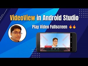 VideoView in Android Studio - Play Video Fullscreen