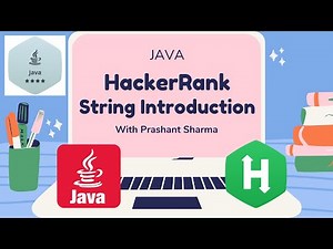 HackerRank | Java | Strings Introduction | Certification | Gold Badge