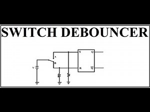 Switch Debouncer : Application of SR Latch