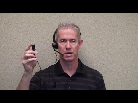 Plantronics HW510 Corded Headset Introduction