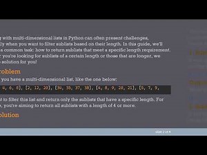 How to Return a Certain Count in a Multi-dimensional List Using Python