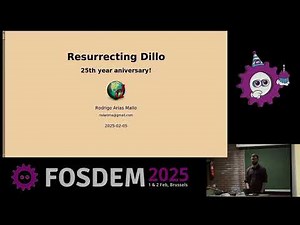 Resurrecting the minimalistic Dillo web browser - Fosdem 2025