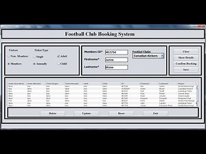 How to Create a Booking System in Java Netbeans
