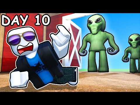 i survived Roblox alien ranch...