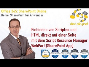 SharePoint Online: Einbinden von Script-Code auf einer SharePoint Seite