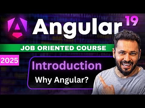 Angular 19 tutorial #1 Introduction | Why learn angular | #angular19