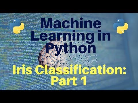 Machine Learning in Python: Iris Classification -- Part 1
