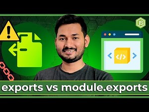 exports vs module.exports in common.js | Node.js Fundamentals Course | S4 Ep.3