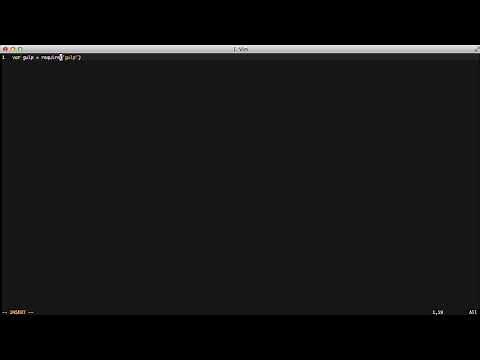 Use gulp.js to Manage Static Assets