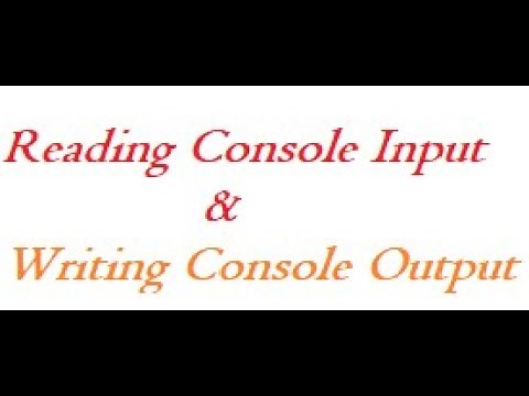 Reading Console Input in Java