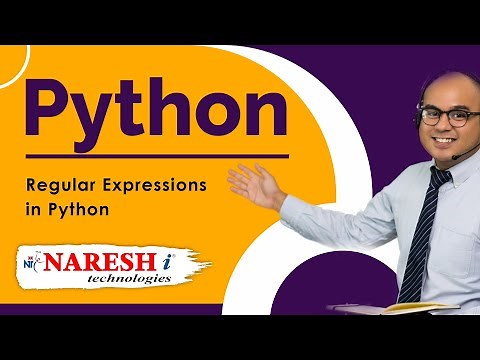 Regular Expressions in Python | Python Tutorial for Beginners | Naresh IT