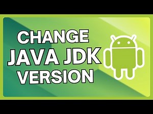 How To Easily Change Java JDK Version In Android Studio | Switch JDK Android Studio | Easy Tutorial