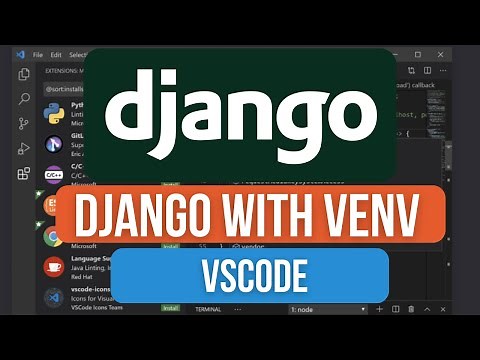 How to Install Django in Virtual Environment in VSCode (2025)