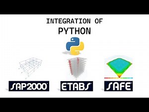 Introducing the CSI Python Tool – ETABS Demo Version with Python & CSI API