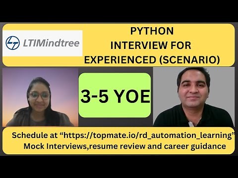 Python Interview Questions and Answers - Python Interview Questions| 3+ YOE