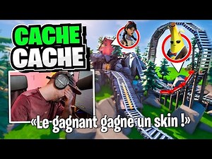 Hide and seek in an amusement park in Fortnite Creative!