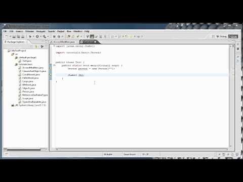 Java Programming: 12 - Packages