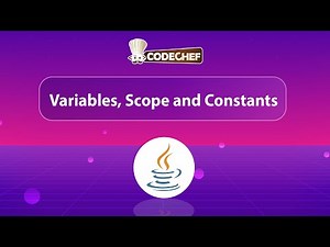 Java Variables, Scope & Constants Explained | Java for Beginners
