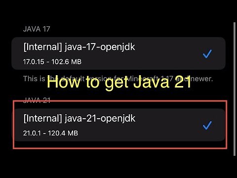 How to Install and Run Java 21 on iOS 18-26 for PojavLauncher | Full Setup Guide