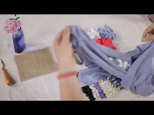 How To Make a Rag Rug - Loopy Method