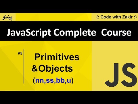 Primitive Datatype & Object #5 Js Tutorial in Pashto