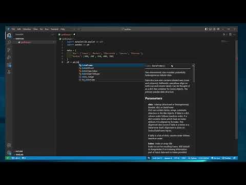como HACER GRAFICAS en PYTHON visual studio code 😱