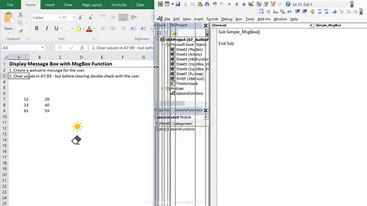 How to use the Message Box in Excel VBA