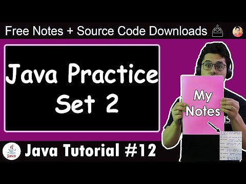Java Tutorial: Chapter 2 - Practice Set (Java Practice Questions)