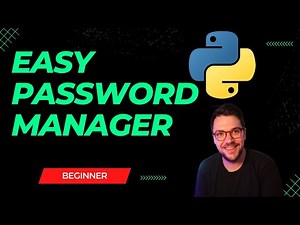 Student Cyber Security Project | Build a Python Password Manager