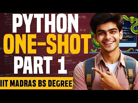 🔴 Python Full Course in One Shot (Part 1) | Basics to Advanced | Learn Python for Beginners