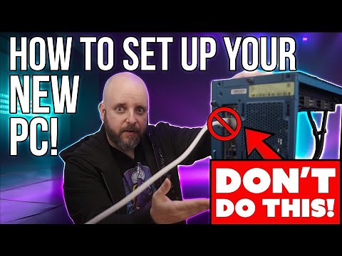 How to Set Up Your New Pre-Built Gaming PC