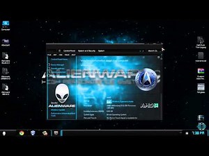 Alienware 2.0 Premium Windows 7 custom theme