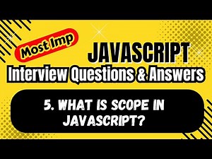 What is Scope in JavaScript? | Complete Guide with Examples, Types & Best Practices