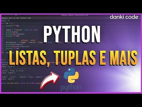 Aprenda Python na Prática (Listas, Tuplas, Dicionários) || Tutorial Completo