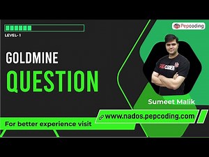 Goldmine - Question | Dynamic Programming | Data Structure and Algorithms in JAVA