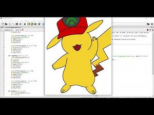 pikachu using python turtle