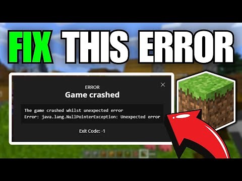 How To Fix Minecraft Java.Lang.NullPointerException Error [2025]