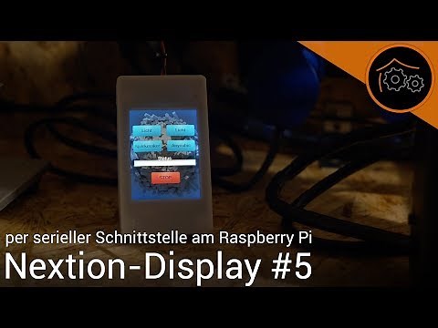 Nextion Display - Part 5: Directly connected to the Raspberry Pi with Node-RED