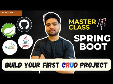 Spring Boot tutorial | CRUD project | Spring Data JPA | MySQL | REST API | Github | CodeCorp