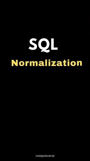 🔍 What is Normalization in SQL? 🗂️