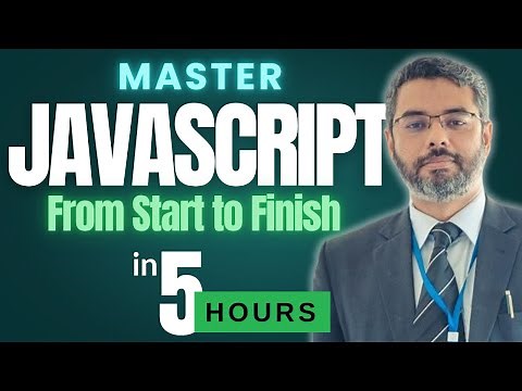JavaScript Full Course in 5 Hours | Complete JavaScript Tutorial for Beginners to Advanced