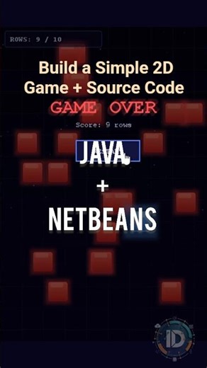 👉 Java Loop Game Tutorial | Build a Simple 2D Game + Source Code