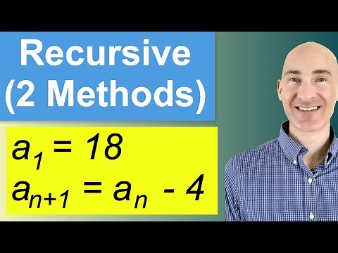 Write Recursive Formulas for Sequences (2 Methods)